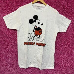 Mickey Mouse Classic Animated Pose Double-Sided Disney Tee M